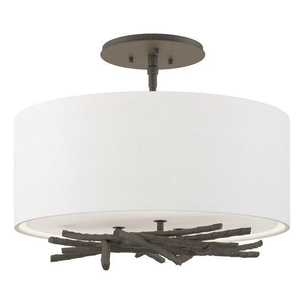 Brindille Semi-Flush Mount Ceiling Light by Hubbardton Forge
