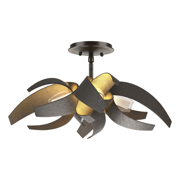 Corona Semi Flush Mount Light by Hubbardton Forge