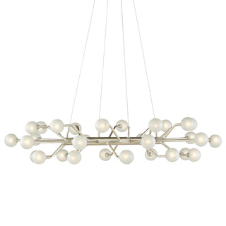 Chaldea Silver Chandelier Chandelier by Currey and Company