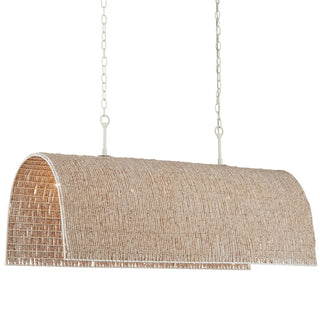 Aztec Rectangular Chandelier Chandelier by Currey and Company