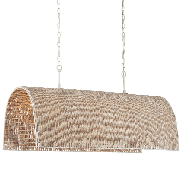 Aztec Rectangular Chandelier Chandelier by Currey and Company