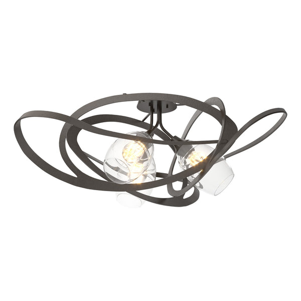 Nest Semi Flush Mount Light by Hubbardton Forge