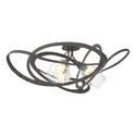 Nest Semi Flush Mount Light by Hubbardton Forge