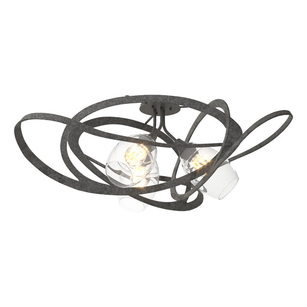 Nest Semi Flush Mount Light by Hubbardton Forge