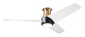 Ambit Flush DC Hugger Ceiling Fan by Modern Fan Co