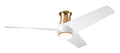 Ambit Flush DC Hugger Ceiling Fan by Modern Fan Co
