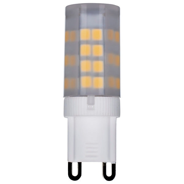 Bi-Pin 3 Watt G9 T4 120V Outdoor (Damp)LED 3000k Light Bulb by Satco