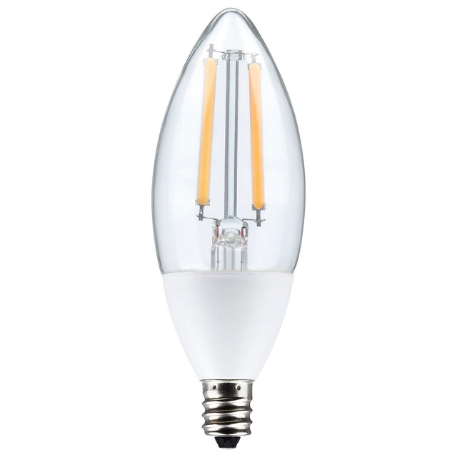 Torpedo 5 Watt E12 B11 120.00V LED 2700k Light Bulb by Satco