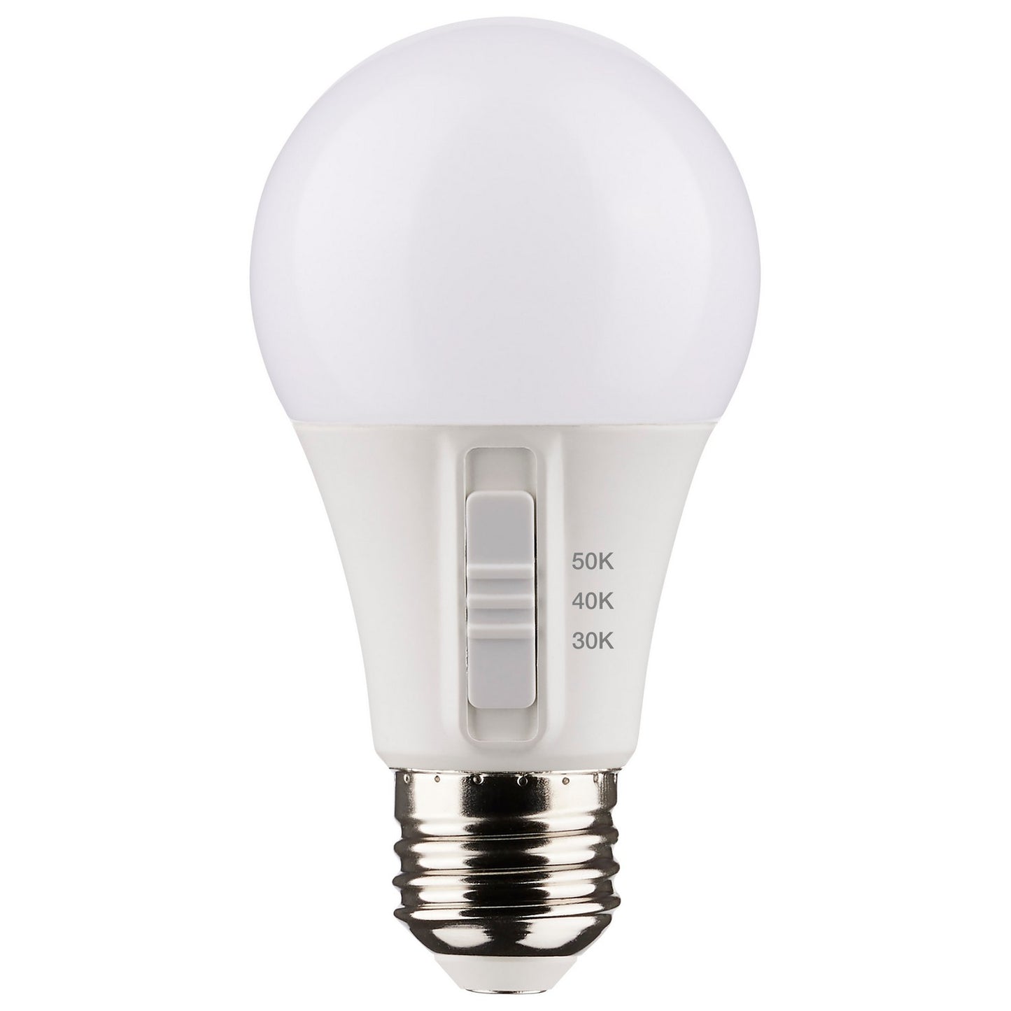 6 Watt (60 Watt Equivalent) E26 A19 120V LED 3000k Light Bulb by Satco