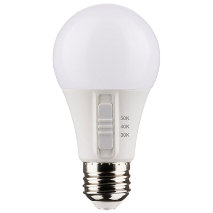 6 Watt (60 Watt Equivalent) E26 A19 120V LED 3000k Light Bulb by Satco