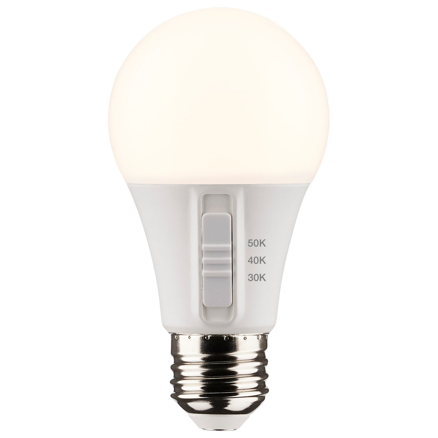 9 Watt (75 Watt Equivalent) E26 A19 120V LED 3000k Light Bulb by Satco