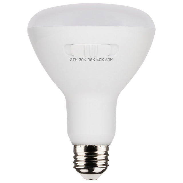 Reflector 8 Watt E26 BR30 120.00V LED 2700k Light Bulb by Satco