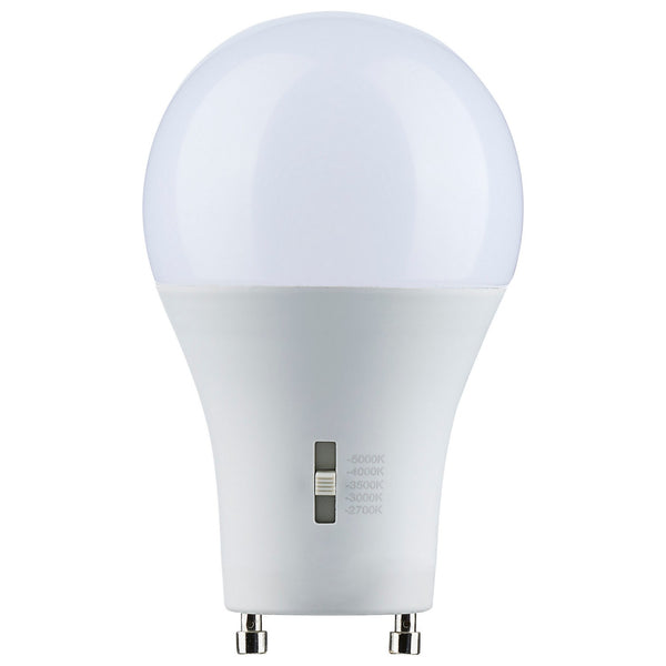 8 Watt GU24 A19 120V Outdoor (Damp)LED 2700k Light Bulb by Satco