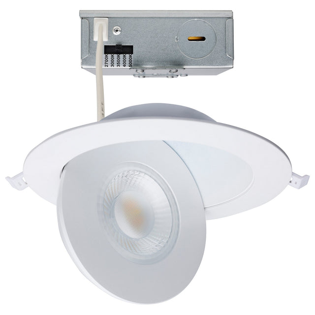 Satco Surface Mount/Canless Outdoor (Damp) Downlight