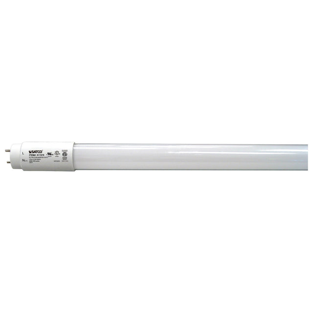 Tubular 10 Watt G13 T8 120.00V LED 4000k Light Bulb by Satco