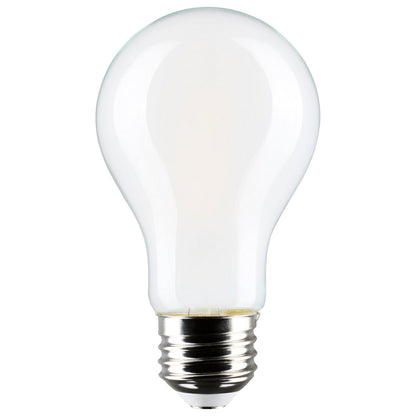 8 Watt (75 Watt Equivalent) E26 A19 120V LED 3000k Light Bulb by Satco