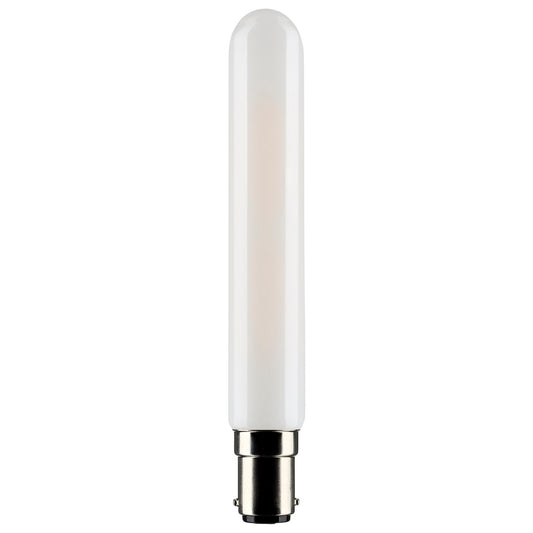 Tubular 4 Watt BA15d T6.5 120.00V LED 4000k Light Bulb by Satco
