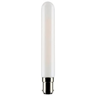 Buy frost Tubular 4 Watt BA15d T6.5 120V Outdoor (Wet)LED 4000k Light Bulb by Satco