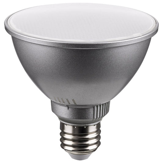 Reflector 11 Watt E26 PAR30SN 120V Outdoor (Wet)LED 2700k Light Bulb by Satco