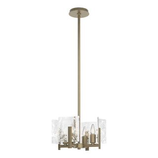 Buy soft-gold Arc Pendant by Hubbardton Forge