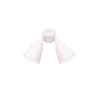 Buy white-and-metal-shade Outdoor (Wet) Sconce by Kichler