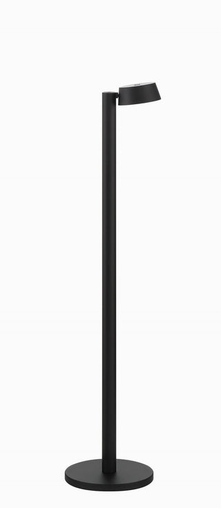 Buy coal-black-with-coal-glass Task Portables Floor Lamp by George Kovacs