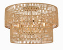 Bungalow Heaven Outdoor (Damp) Flush Mount Ceiling Light by Minka-Lavery