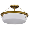 Rowen Outdoor (Damp) Semi-Flush Mount Ceiling Light by Nuvo Lighting