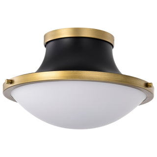 Lafayette Outdoor (Damp) Flush Mount Ceiling Light by Nuvo Lighting