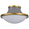 Lafayette Outdoor (Damp) Flush Mount Ceiling Light by Nuvo Lighting