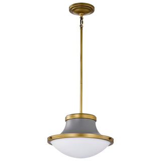 Buy matte-gray Lafayette Outdoor (Damp) Pendant by Nuvo Lighting