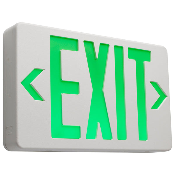Outdoor (Damp) LED Exit Sign by Nuvo Lighting