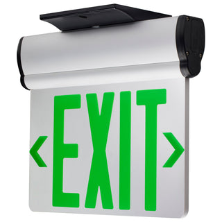 Buy silver Outdoor (Damp) LED Exit Sign by Nuvo Lighting