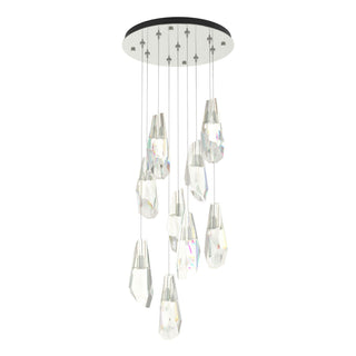 Buy sterling-and-clear-seedy-shade Luma Pendant by Hubbardton Forge