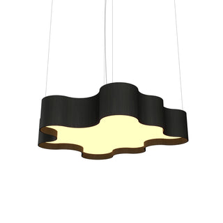Buy charcoal-and-white-shade Organic Outdoor (Damp) Pendant by Accord Lighting