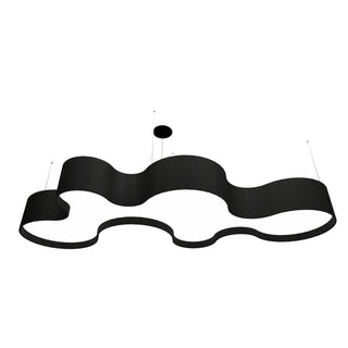 Buy charcoal-and-white-shade Organic Outdoor (Damp) Pendant by Accord Lighting