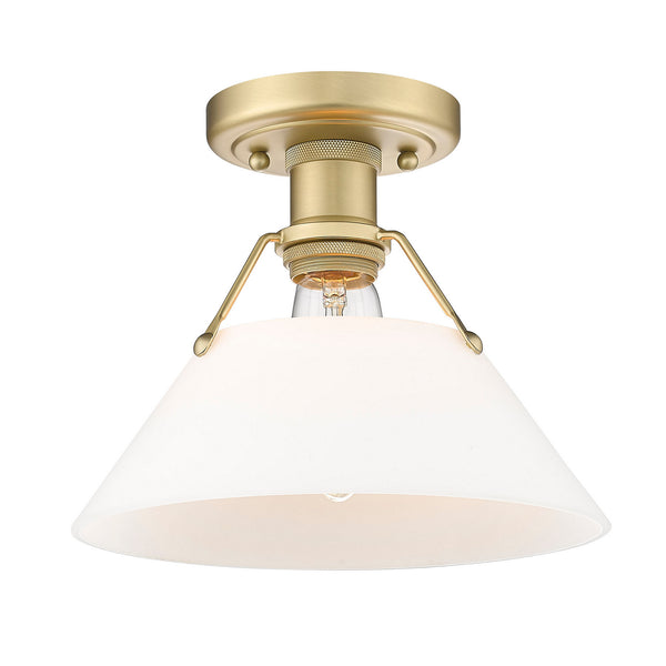 Orwell Outdoor (Damp) Flush Mount Light by Golden