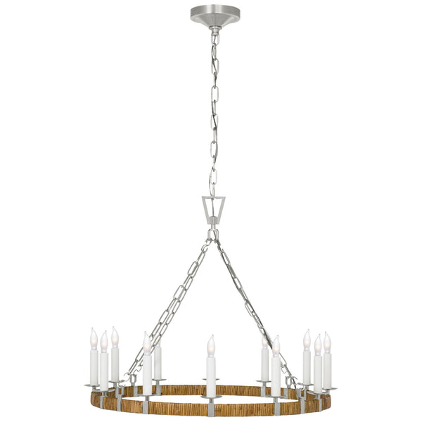 Darlana Wrapped Outdoor (Damp) Chandelier by Visual Comfort Signature