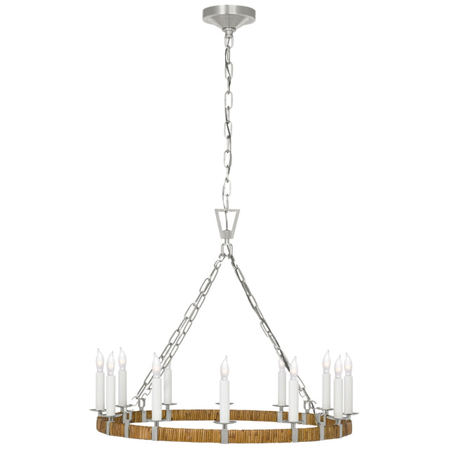 Darlana Wrapped Outdoor (Damp) Chandelier by Visual Comfort Signature