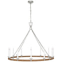 Darlana Wrapped Outdoor (Damp) Chandelier by Visual Comfort Signature