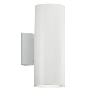 Buy white-and-metal-shade Outdoor (Damp) Wall Lantern by Kichler