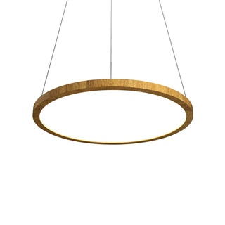 Buy louro-freijo-and-white-shade Naia Outdoor (Damp) Pendant by Accord Lighting