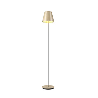 Buy sand-and-woven-natural-shade Conical Outdoor (Damp) Floor Lamp by Accord Lighting