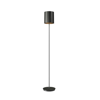 Buy charcoal Cylindrical Outdoor (Damp) Floor Lamp by Accord Lighting