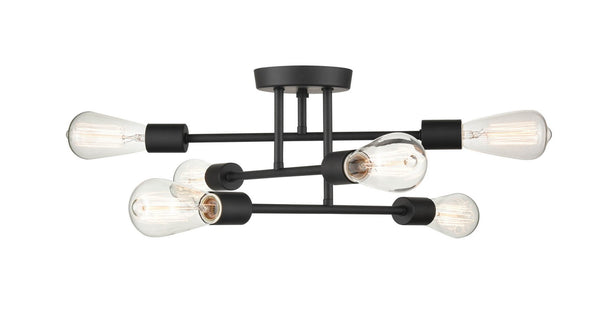 Decco Semi Flush Mount Light by Millennium