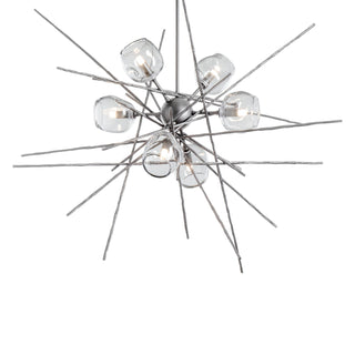 Buy vintage-platinum-with-clear-glass-zm-glass-and-clear-shade Griffin Pendant by Hubbardton Forge