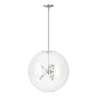 Buy vintage-platinum-with-clear-glass-zm-glass-and-clear-shade Sfera Pendant by Hubbardton Forge