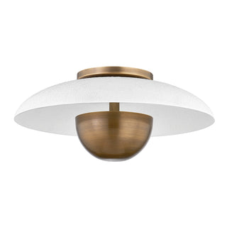 Noah Outdoor (Damp) Flush Mount Ceiling Light by Troy Lighting
