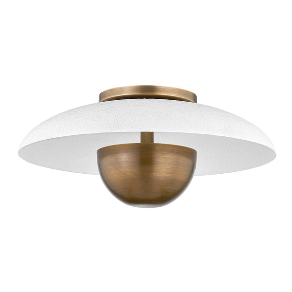Noah Outdoor (Damp) Flush Mount Ceiling Light by Troy Lighting