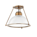 Glint Outdoor (Damp) Semi Flush Mount Light by Troy Lighting